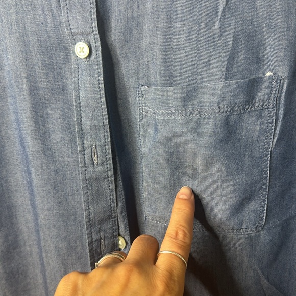 LOFT button down Shirt - Picture 2 of 4